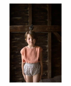 Promo ⭐ Mi Casa Double Cotton Muslin Top Peach Soor Ploom Fashion Children 👍 -Outlet Kids' Fashion Store mi casa double cotton muslin topmi casa double cotton muslin top peach soor ploom fashion children 4