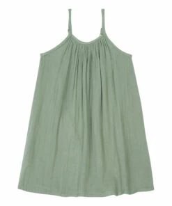 Cheapest 🛒 Mia Organic Cotton 👗 Dress Green clay Numero 74 Fashion Children 🛒