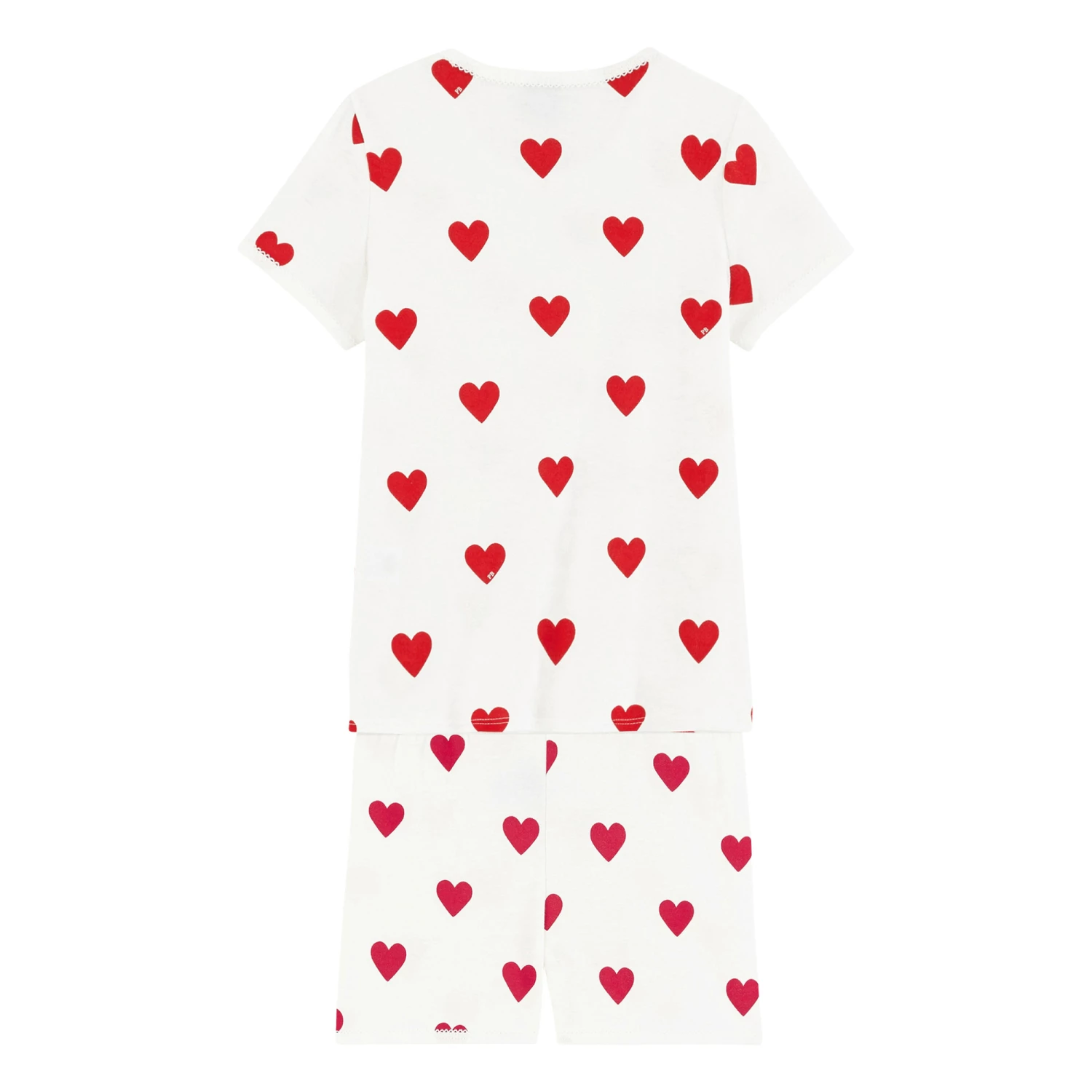 Hot Sale ⌛ Mid-length Organic Cotton Pyjamas White Petit Bateau Fashion Teen, Children ✔️ 6 Hot Sale ⌛ Mid-length Organic Cotton Pyjamas White Petit Bateau Fashion Teen, Children ✔️ - Image 6