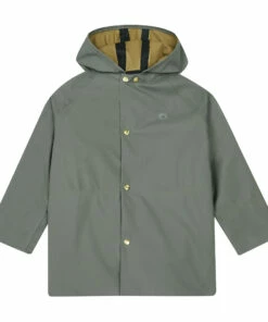 Promo 🔔 Midi Recycled Rain Coat Khaki Faire Child Fashion Baby, Children ✔️