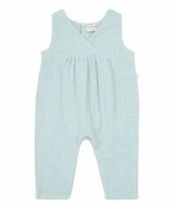 Top 10 🌟 Milena Double Cotton Muslin Jumpsuit Green water 1+ in the family Fashion Baby, Children 🔔