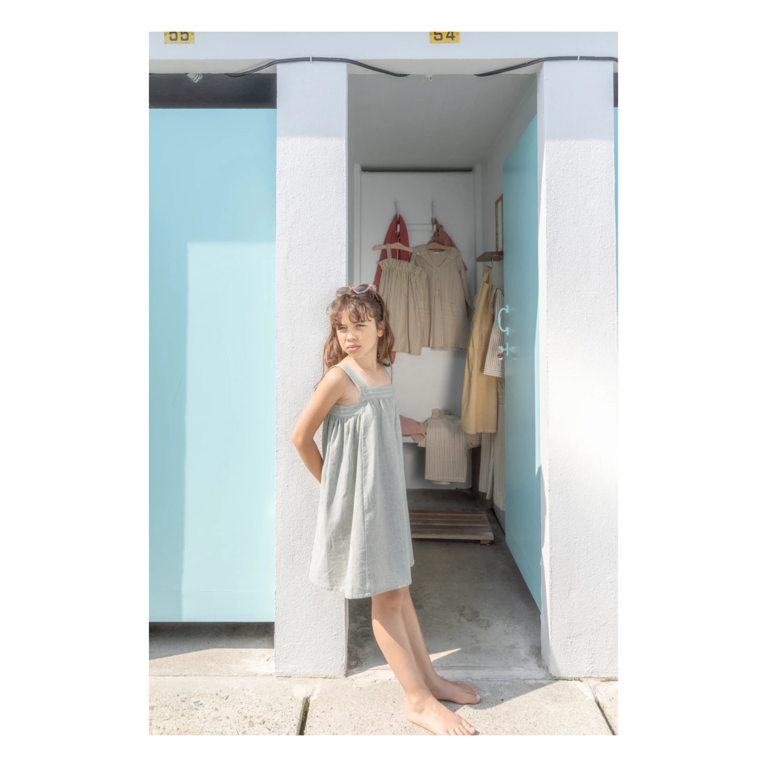 Brand new 🌟 Milo 👗 Dress Blue Green Ketiketa Fashion Children 👏 2 Brand new 🌟 Milo 👗 Dress Blue Green Ketiketa Fashion Children 👏 - Image 2