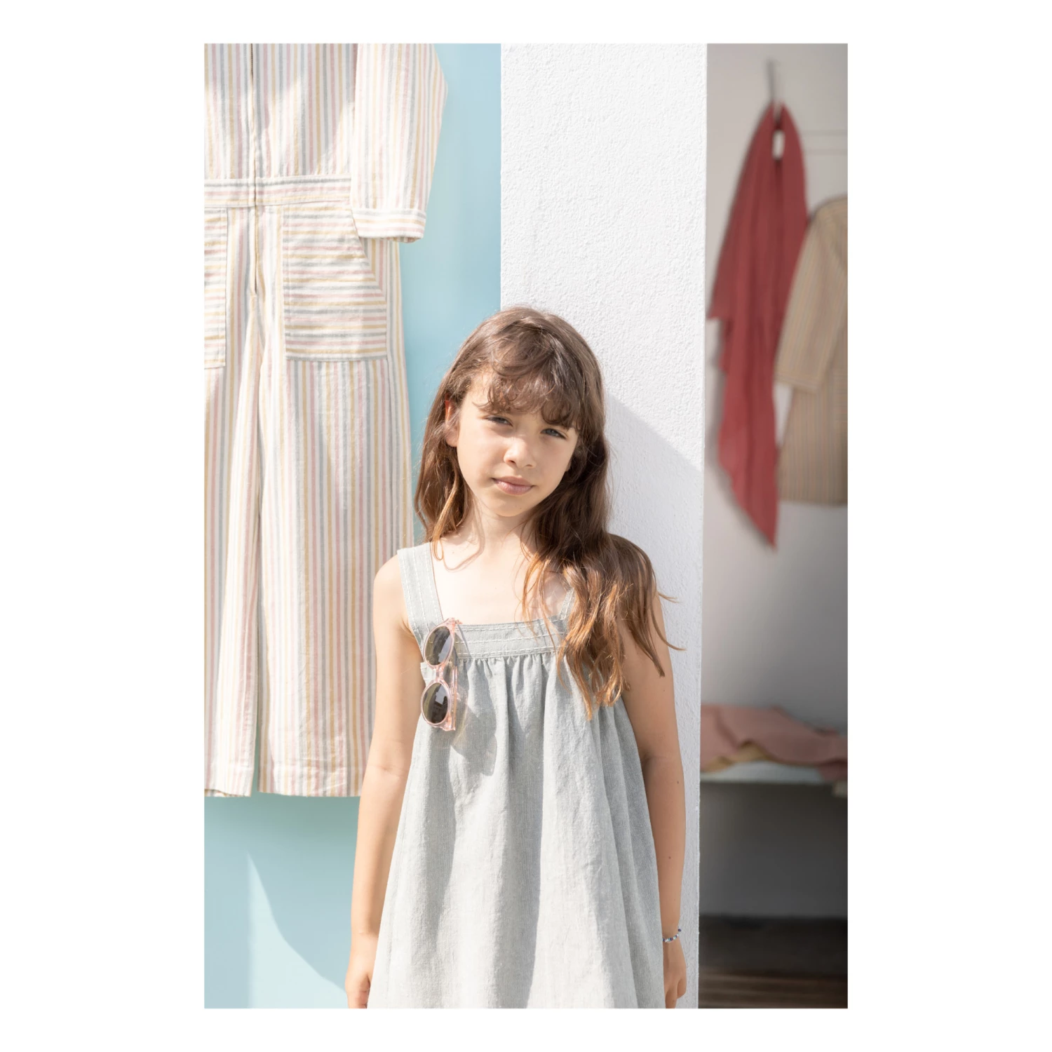 Brand new 🌟 Milo 👗 Dress Blue Green Ketiketa Fashion Children 👏 4 Brand new 🌟 Milo 👗 Dress Blue Green Ketiketa Fashion Children 👏 - Image 4