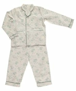 Promo 🔔 Minako Floral Cotton Pyjamas Blue Camomile London Fashion Children 😀