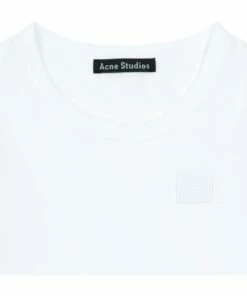 Flash Sale 🔔 Mini Nash T-shirt White Acne Studios Fashion Children ⭐ -Outlet Kids' Fashion Store mini nash t shirtmini nash t shirt white acne studios fashion children 1