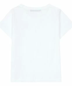 Flash Sale 🔔 Mini Nash T-shirt White Acne Studios Fashion Children ⭐ -Outlet Kids' Fashion Store mini nash t shirtmini nash t shirt white acne studios fashion children 2