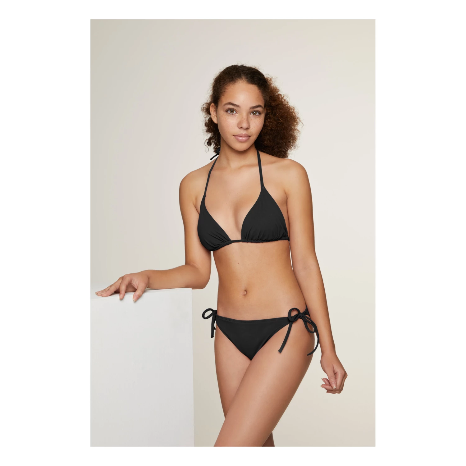 Wholesale ๐ Mini Triangle ๐ Bikini Top Black Miska Paris Fashion Teen, Children โญ 2 Wholesale ๐ Mini Triangle ๐ Bikini Top Black Miska Paris Fashion Teen, Children โญ - Image 2
