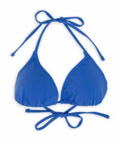 Budget 🔥 Mini Triangle 👙 Bikini Top Blue Miska Paris Fashion Teen, Children 😀