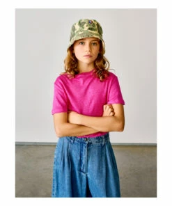 New ⌛ Mio Linen T-shirt Fuchsia Bellerose Fashion Teen, Children 😀 -Outlet Kids' Fashion Store mio linen t shirt fuchsia bellerose fashion teen children 3