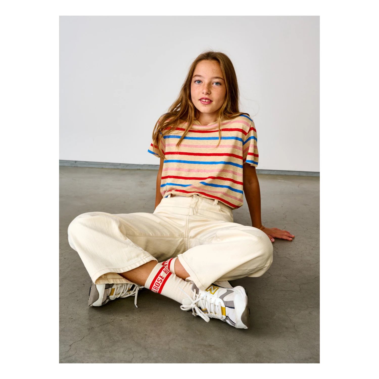 New 𧨠Mio Striped T-shirt Mandarin Bellerose Fashion Teen, Children π 4 New 𧨠Mio Striped T-shirt Mandarin Bellerose Fashion Teen, Children π - Image 4
