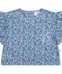 Deals 💯 Misty Organic Cotton T-shirt Blue Repose AMS Fashion Teen, Children 🔥