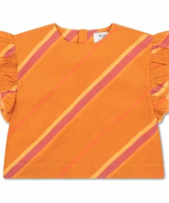 Outlet ๐ฏ Misty Organic Cotton T-shirt Orange Repose AMS Fashion Teen, Children ๐ฏ