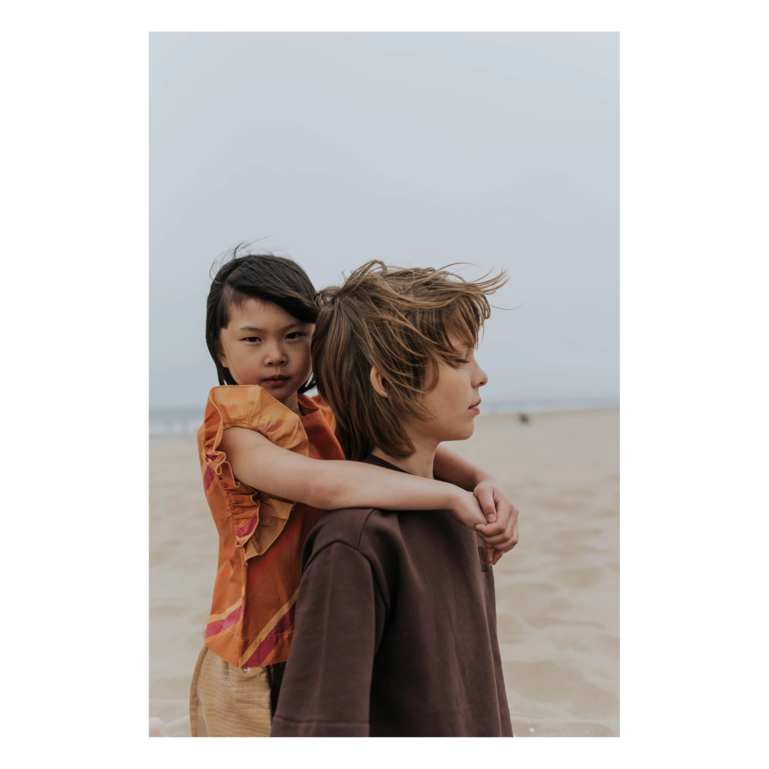 Outlet ๐ฏ Misty Organic Cotton T-shirt Orange Repose AMS Fashion Teen, Children ๐ฏ 4 Outlet ๐ฏ Misty Organic Cotton T-shirt Orange Repose AMS Fashion Teen, Children ๐ฏ - Image 4