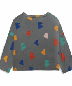 Outlet ⭐ ML Organic Cotton T-shirt Grey Bobo Choses Fashion Children ✔️ -Outlet Kids' Fashion Store ml organic cotton t shirt grey bobo choses fashion children 4