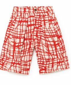 Discount 🌟 Mod Shorts Red Little Creative Factory Fashion Teen, Children 🔥