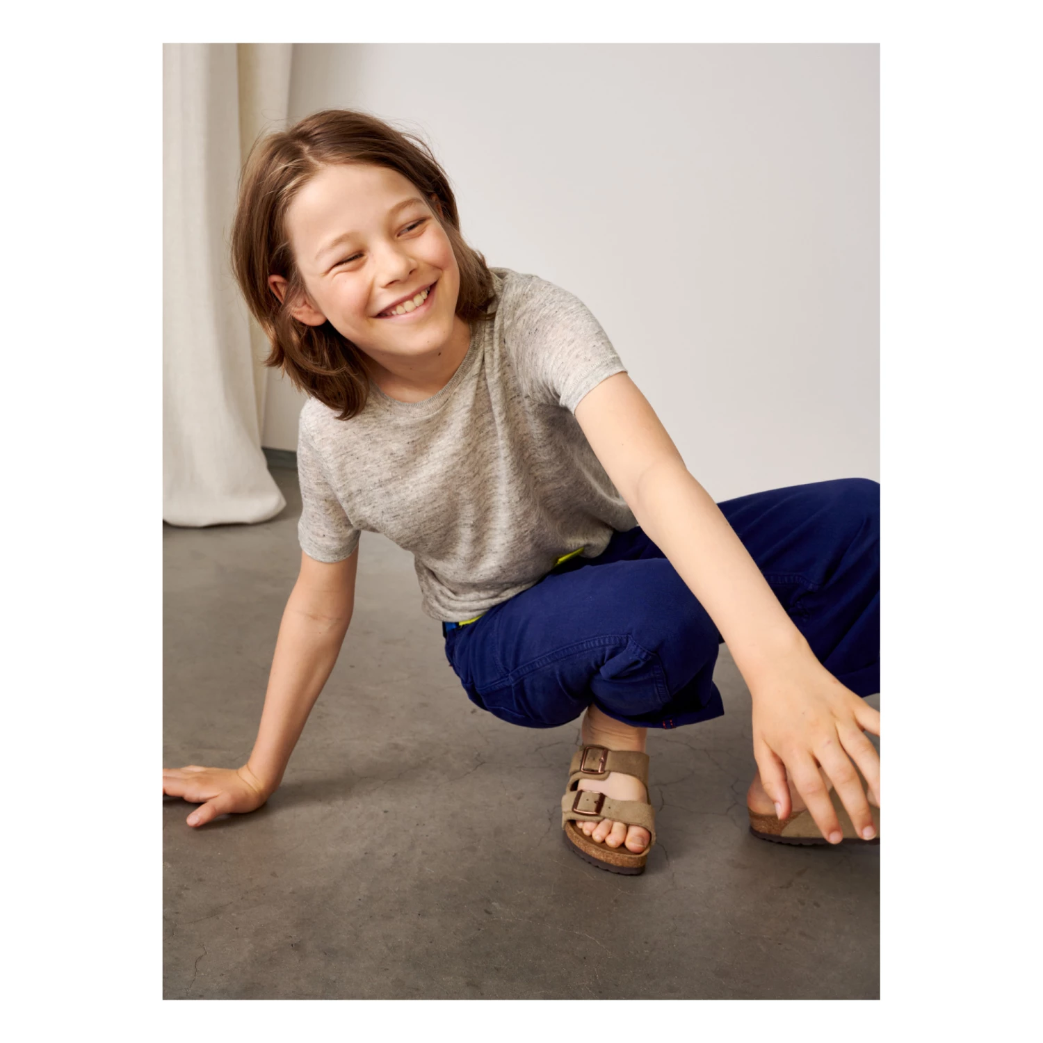 Best Pirce ✔️ Mogo Linen T-shirt Grey Bellerose Fashion Teen, Children ⌛ 4 Best Pirce ✔️ Mogo Linen T-shirt Grey Bellerose Fashion Teen, Children ⌛ - Image 4