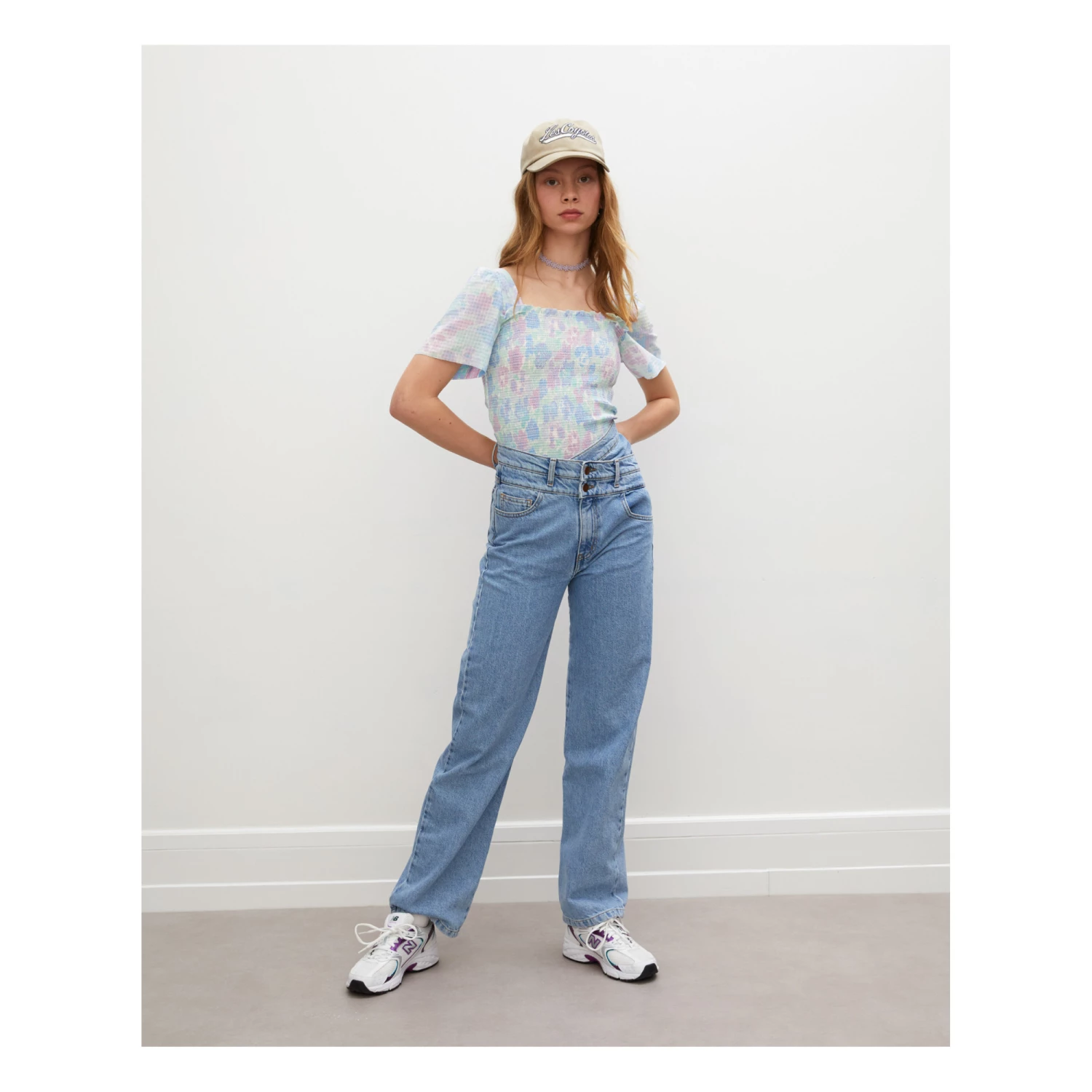 Cheapest π Mori Blouse Blue Les Coyotes de Paris Fashion Teen, Children π₯ 2 Cheapest π Mori Blouse Blue Les Coyotes de Paris Fashion Teen, Children π₯ - Image 2