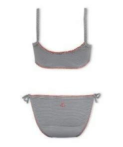 Discount 🔔 Mouna Striped Two Piece 🩱 Swimsuit Red Petit Bateau Fashion Children ✔️ -Outlet Kids' Fashion Store mouna striped two piece swimsuitmouna striped two piece swimsuit red petit bateau fashion children 2