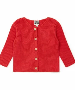 Cheap 🔔 Mouton Organic Cotton Cardigan Red Bonton Fashion Baby, Children 👏