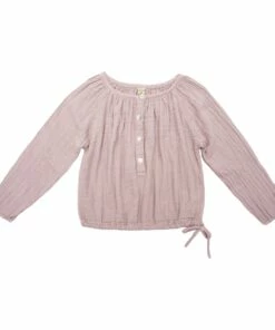 Cheap ✨ Naia Long Sleeve Blouse Dusty Pink Numero 74 Fashion Children ⭐