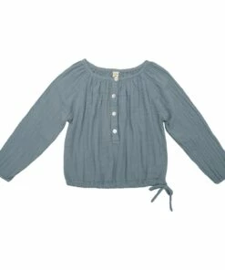Flash Sale 🤩 Naia Long Sleeve Blouse Grey blue Numero 74 Fashion Children 🔔