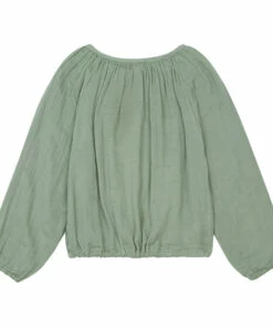Outlet 🎁 Naia Organic Cotton Blouse Green clay Numero 74 Fashion Children 👏 -Outlet Kids' Fashion Store naia organic cotton blousenaia organic cotton blouse green clay numero 74 fashion children 2