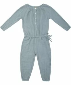 Flash Sale ⌛ Naia organic cotton jumpsuit Sweet Blue S046 Numero 74 Fashion Children 👏
