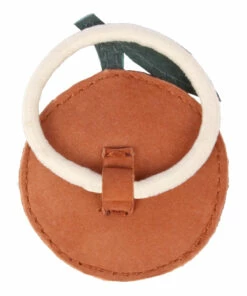 Deals ❤️ Nanoe Nubuck Grapefruit Hair Tie Hazel Donsje Fashion Children 🎁 -Outlet Kids' Fashion Store nanoe nubuck grapefruit hair tie hazel donsje fashion children 2