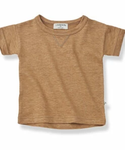 Best Pirce ✔️ Narcis Linen T-shirt Chocolate 1+ in the family Fashion Baby, Children 🤩