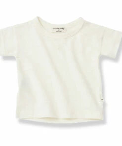 Top 10 💯 Narcis Linen T-shirt Off white 1+ in the family Fashion Baby, Children 🎁