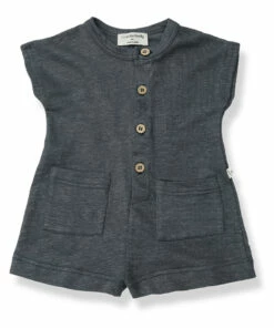 Outlet 😍 Nausica Linen Playsuit Carbon 1+ in the family Fashion Baby, Children 👏
