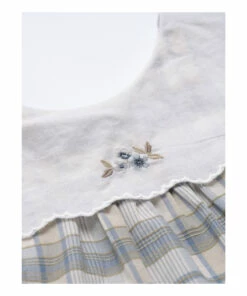 Budget 😀 Navia 👗 Dress Grey blue Louisiella Fashion Children ✨ -Outlet Kids' Fashion Store navia dress grey blue louisiella fashion children 6