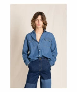 Best deal 🔥 New Dusk Shirt Denim Finger in the nose Fashion Teen, Children 😀 -Outlet Kids' Fashion Store new dusk shirt denim finger in the nose fashion teen children 3