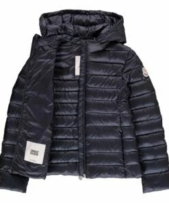Wholesale 👏 New Iraida Hooded Jacket Navy blue Moncler Fashion Teen, Children ✨ -Outlet Kids' Fashion Store new iraida hooded jacketnew iraida hooded jacket navy blue moncler fashion teen children 3