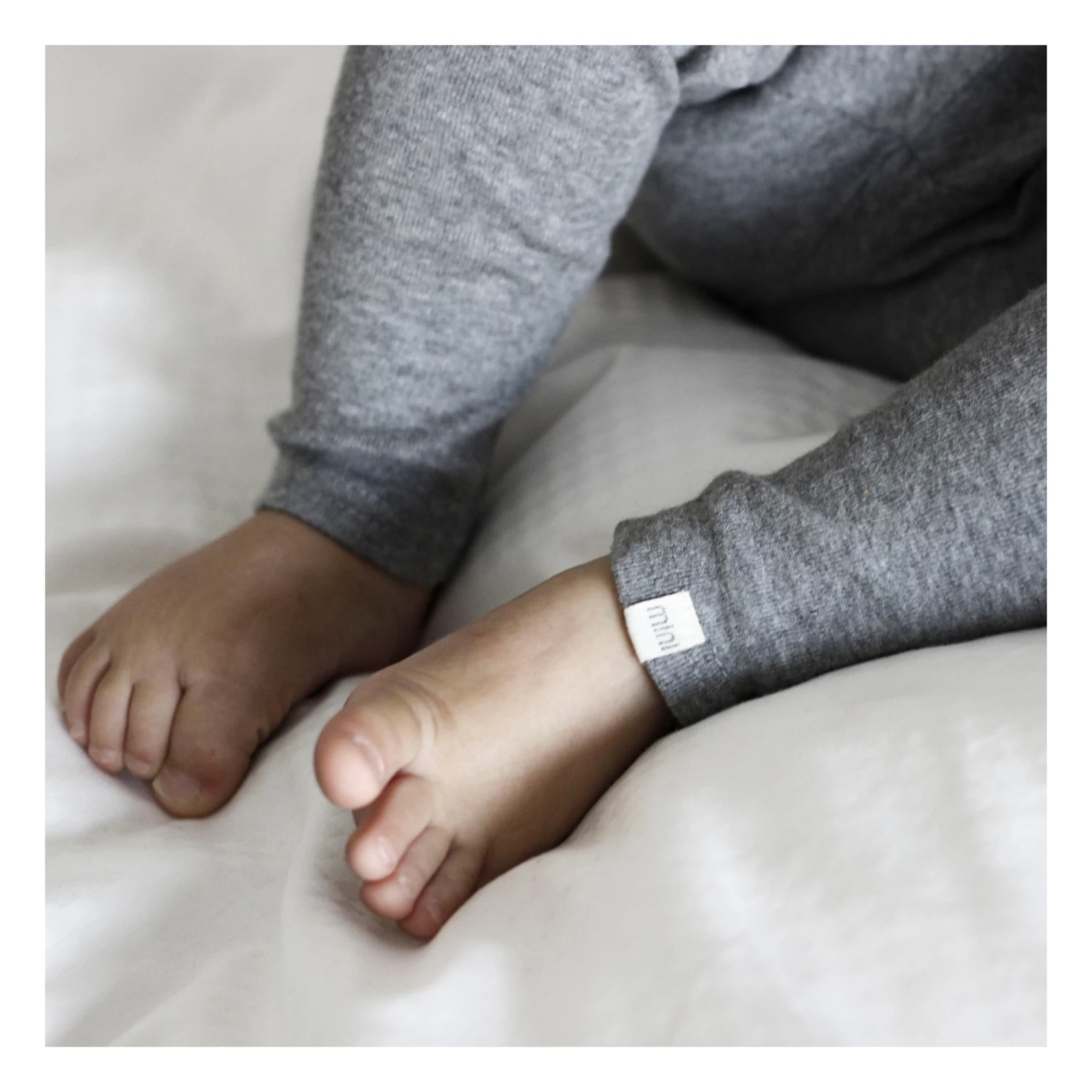 Promo ⌛ Nicer Organic Cotton Leggings Grey Minimalisma Fashion Baby, Children ❤️ 3 Promo ⌛ Nicer Organic Cotton Leggings Grey Minimalisma Fashion Baby, Children ❤️ - Image 3