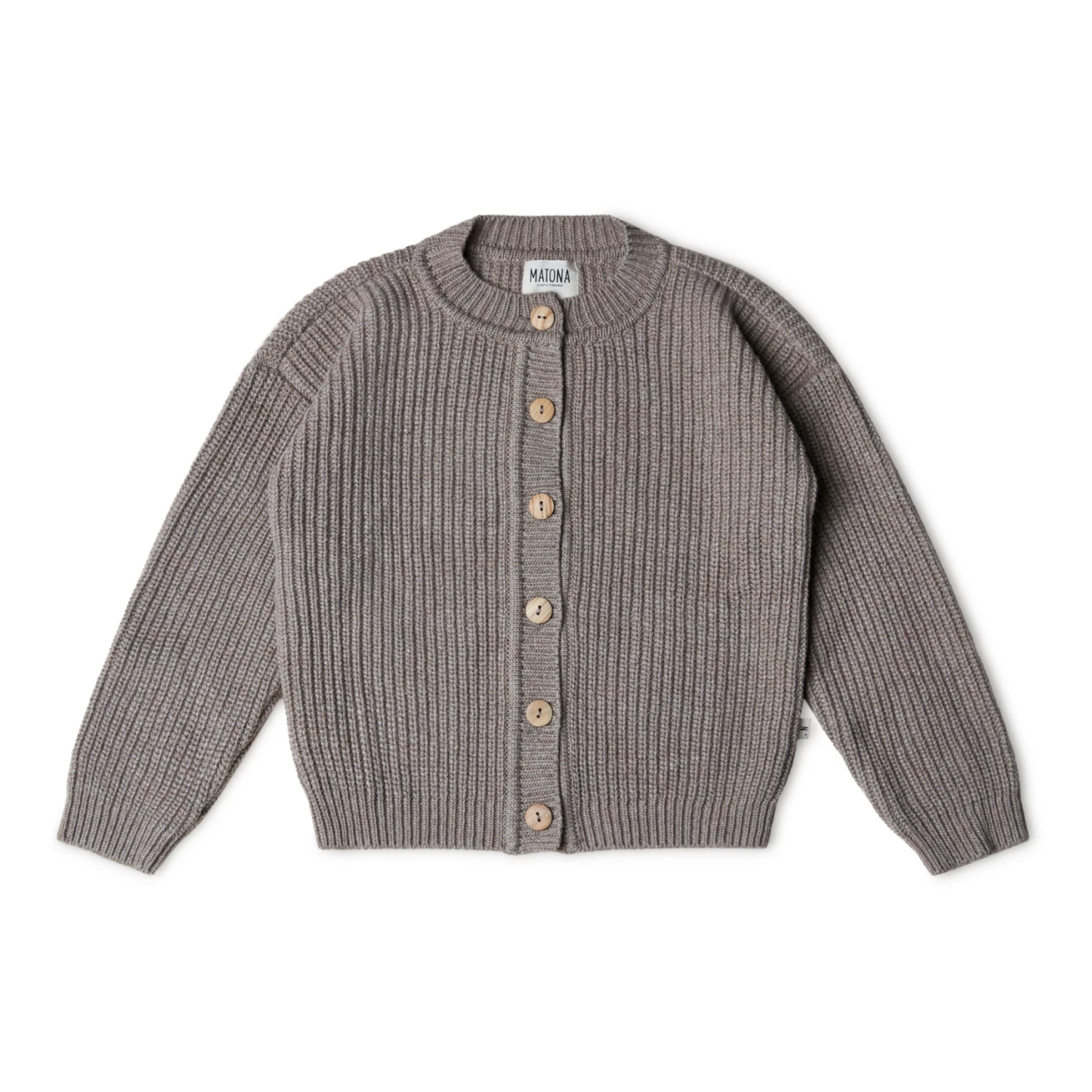 Best Pirce ⭐ Nico Recycled Knit Cardigan Taupe brown Matona Fashion Baby, Children 🤩 1 Best Pirce ⭐ Nico Recycled Knit Cardigan Taupe brown Matona Fashion Baby, Children 🤩