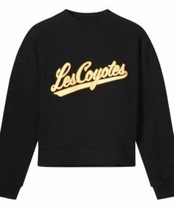Deals ✨ Nova Sweatshirt Black Les Coyotes de Paris Fashion Teen, Children 🔔