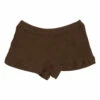Best Sale 🎁 Nurdan Organic Cotton Ribbed Shorts Chocolate Yoli & Otis Fashion Children 😀