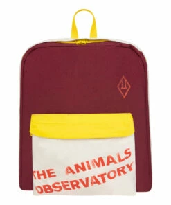 Flash Sale 🎉 Nylon Backpack Burgundy The Animals Observatory Fashion Children 🛒