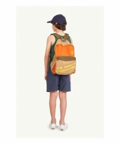 Coupon 🌟 Nylon Backpack Orange The Animals Observatory Fashion Children ✔️ -Outlet Kids' Fashion Store nylon backpack orange the animals observatory fashion children 1