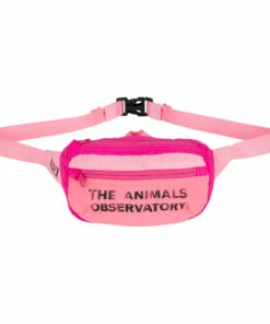 Discount ✨ Nylon Belt Bag Pink The Animals Observatory Fashion Children ⭐