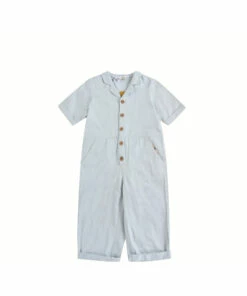 Deals 🎁 Obash Chambray Jumpsuit Light blue Louise Misha Fashion Children 👏