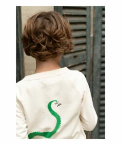Outlet 👏 Octopus Sweatshirt Ecru Emile et Ida Fashion Baby, Children ⌛ -Outlet Kids' Fashion Store octopus sweatshirt ecru emile et ida fashion baby children 3