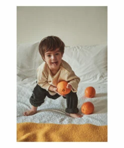 Wholesale 👍 Olive Ribbed Jersey T-shirt Cream Poudre Organic Fashion Baby, Children 👍 -Outlet Kids' Fashion Store olive ribbed jersey t shirt cream poudre organic fashion baby children 2