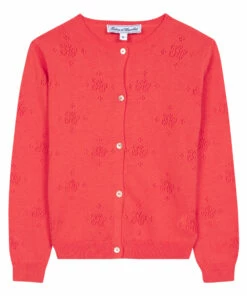 Flash Sale 👏 Openwork Cardigan Poppy Tartine et Chocolat Fashion Children ✨