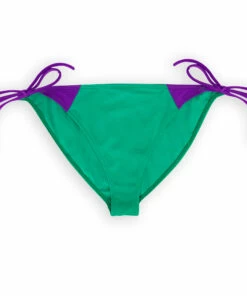 Top 10 ❤️ Organic Bicolour 👙 Bikini Bottoms Green Miska Paris Fashion Teen, Children 😀