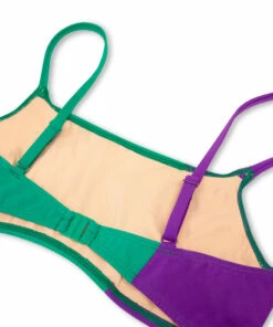 Outlet 😍 Organic Bicolour Bralette 👙 Bikini Top Green Miska Paris Fashion Teen, Children 🔥 -Outlet Kids' Fashion Store organic bicolour bralette bikini toporganic bicolour bralette bikini top green miska paris fashion teen children 3