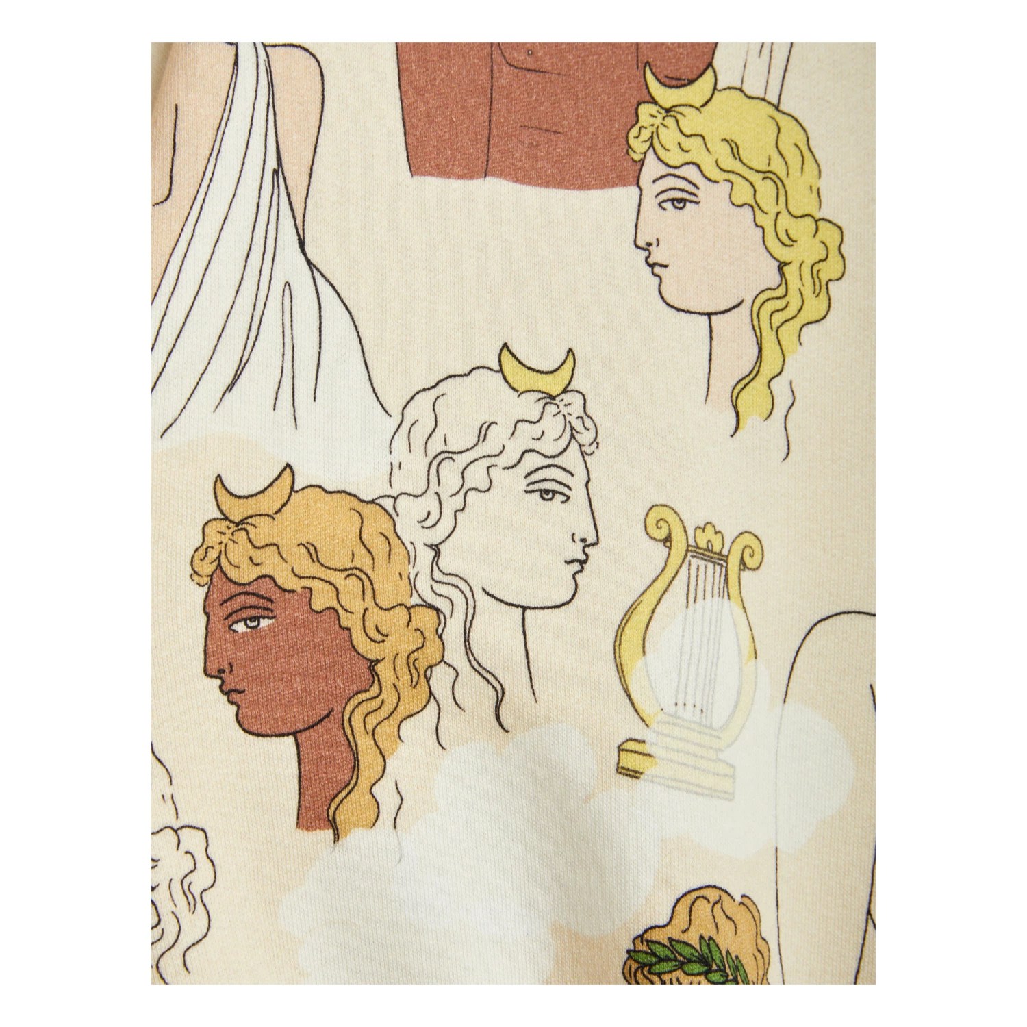 Cheap 🤩 Organic Cotton Apollo Sweatshirt Ecru Mini Rodini Fashion Baby, Children 💯 2 Cheap 🤩 Organic Cotton Apollo Sweatshirt Ecru Mini Rodini Fashion Baby, Children 💯 - Image 2