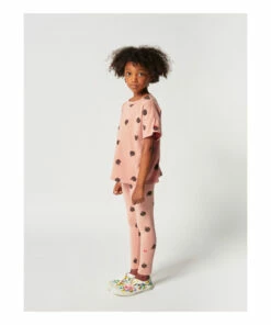 Best deal 🔥 Organic Cotton Apple Leggings - Iconic Collection - Apricot Bobo Choses Fashion Children 🛒 -Outlet Kids' Fashion Store organic cotton apple leggings iconic collection organic cotton apple leggings iconic collection apricot bobo choses fashion children 2