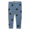 Coupon 🎁 Organic Cotton Apple Leggings - Iconic Collection - Blue Bobo Choses Fashion Baby, Children 👍